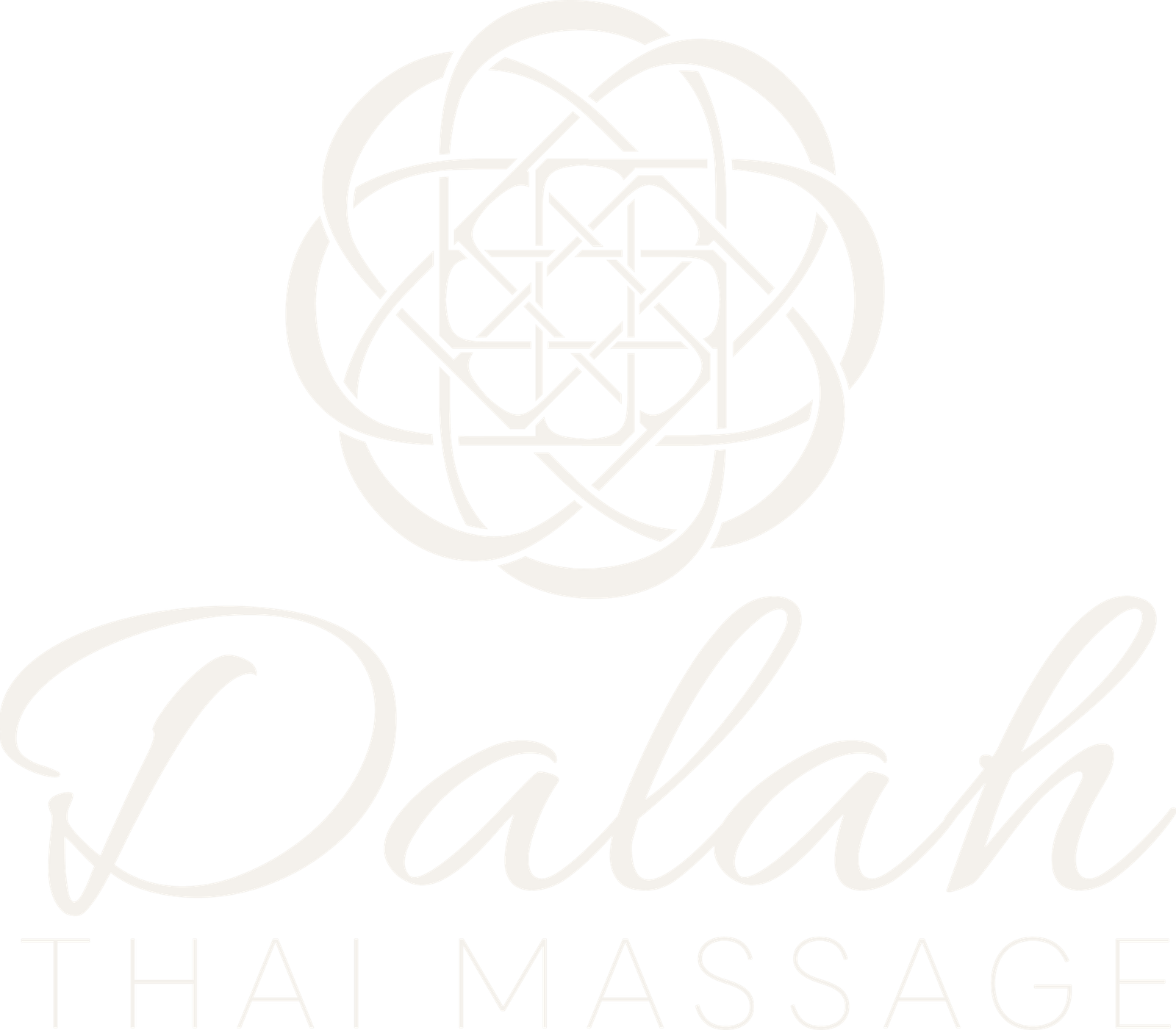 logotipo de dalah thai spa